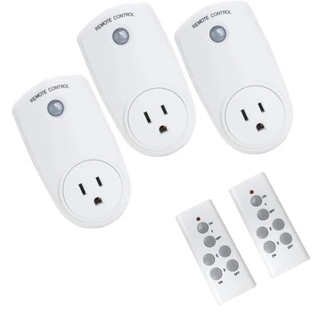 For US Smart Socket Wireless Remote Control Power Outlet 433Mhz Wireless Light Switch Plug Smart Home Mains Plug for Broadlink R
For US Smart Socket Wireless Remote Control Power Outlet 433Mhz Wireless Light Switch Plug Smart Home Mains Plug for Broadlink R