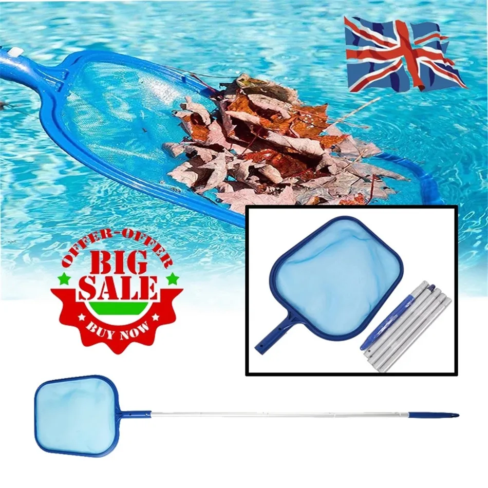 Swimming Pool Cleaning Standard Type with Shallow Water Net Pool Net Leaf Skimmer with Telescopic Pole Intex Pools and SPAS
Swimming Pool Cleaning Standard Type with Shallow Water Net Pool Net Leaf Skimmer with Telescopic Pole Intex Pools and SPAS