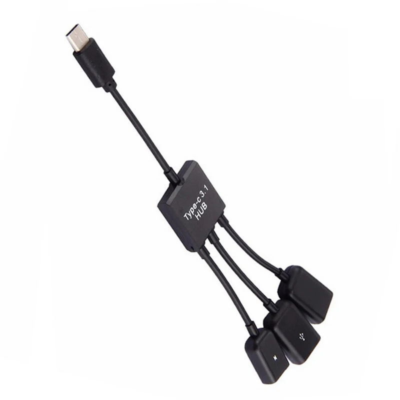 Универсальный 3 в 1 USB 3. 0 Type C к микро зарядка хост OTG концентратор кабель адаптер