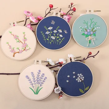 Beginner DIY Stamped Embroidery Starter Kit Colorful Flowers Plants Pattern Embroidery Cloth Threads Tools Kit Decor Artwork
Beginner DIY Stamped Embroidery Starter Kit Colorful Flowers Plants Pattern Embroidery Cloth Threads Tools Kit Decor Artwork