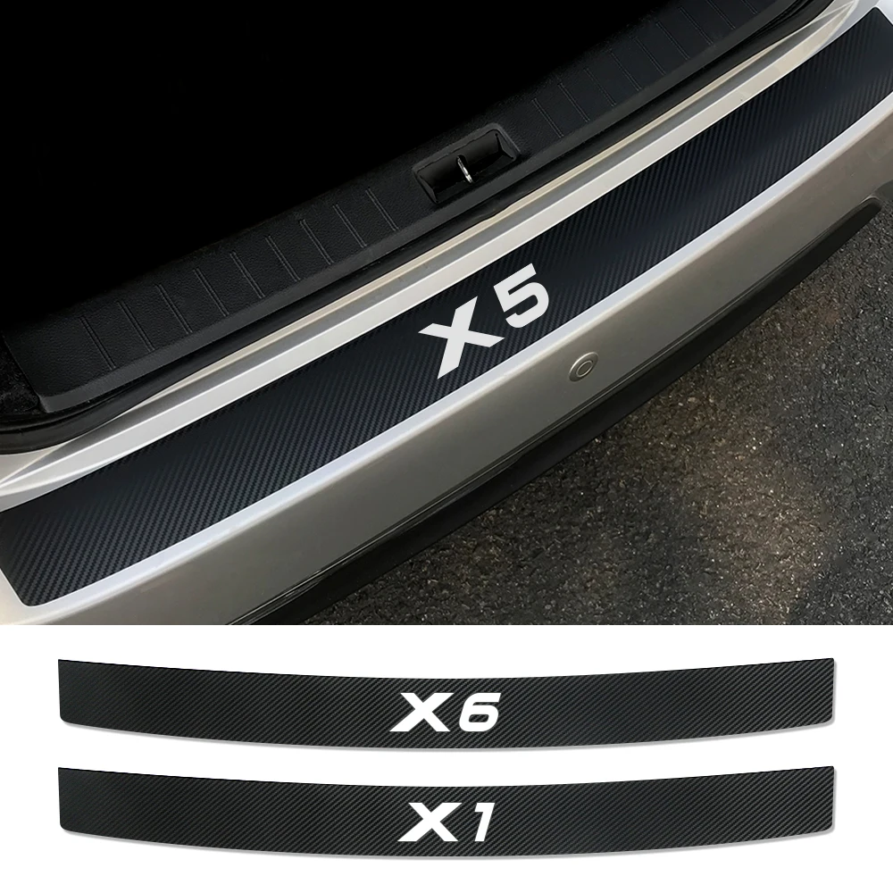 Auto Trunk Rear Guard Plate Sticker For BMW X5 E70 E53 F15 X3 F25 X6 F16 E71 X1 F48 E84 X2 X4 F26 X7 Car Rear Bumper Accessories
Auto Trunk Rear Guard Plate Sticker For BMW X5 E70 E53 F15 X3 F25 X6 F16 E71 X1 F48 E84 X2 X4 F26 X7 Car Rear Bumper Accessories