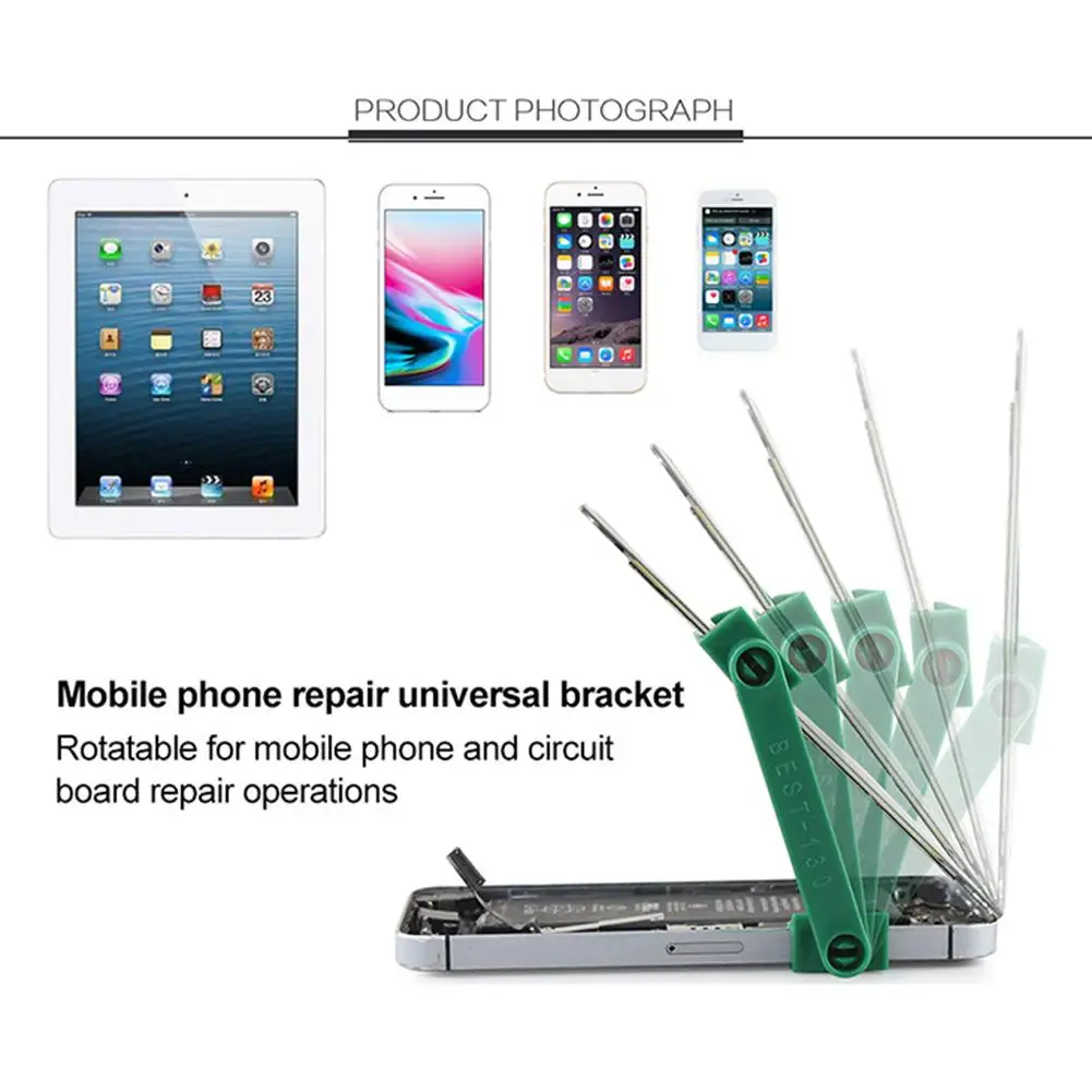 BEST Mobile Phones Plate Repair Motherboard Fixed Bracket Maintenance Support Disassemble Screen Fixture Tool Phone Repair Tools
BEST Mobile Phones Plate Repair Motherboard Fixed Bracket Maintenance Support Disassemble Screen Fixture Tool Phone Repair Tools