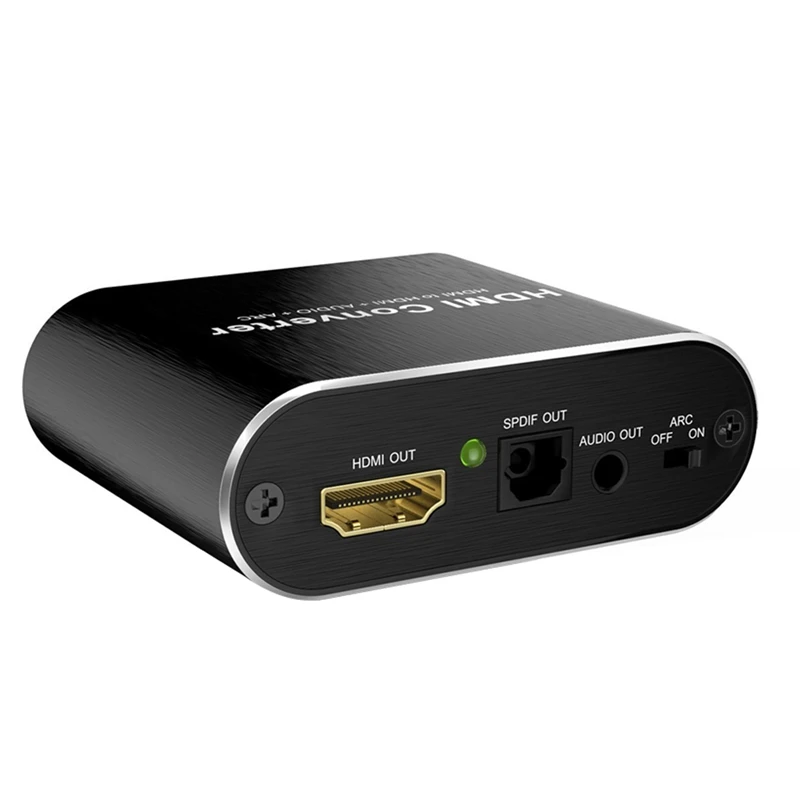 Compatible with HDMI 2.0 Audio Extractor 5.1 ARC HDMI Audio Extractor Splitter HDMI To Audio Extractor Optical TOSLINK SPDIF US
Compatible with HDMI 2.0 Audio Extractor 5.1 ARC HDMI Audio Extractor Splitter HDMI To Audio Extractor Optical TOSLINK SPDIF US