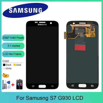 ORIGINAL For SAMSUNG GALAXY S7 G930A G930F SM-G930F LCD Display Touch Screen Digitizer Assembly Replacement For SAMSUNG S7 LCD
ORIGINAL For SAMSUNG GALAXY S7 G930A G930F SM-G930F LCD Display Touch Screen Digitizer Assembly Replacement For SAMSUNG S7 LCD