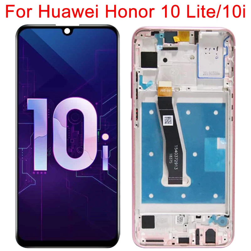 Оригинальный ЖК-дисплей 6 21 дюйма для Huawei Honor 10i экран с рамкой 10 Lite зеркальный