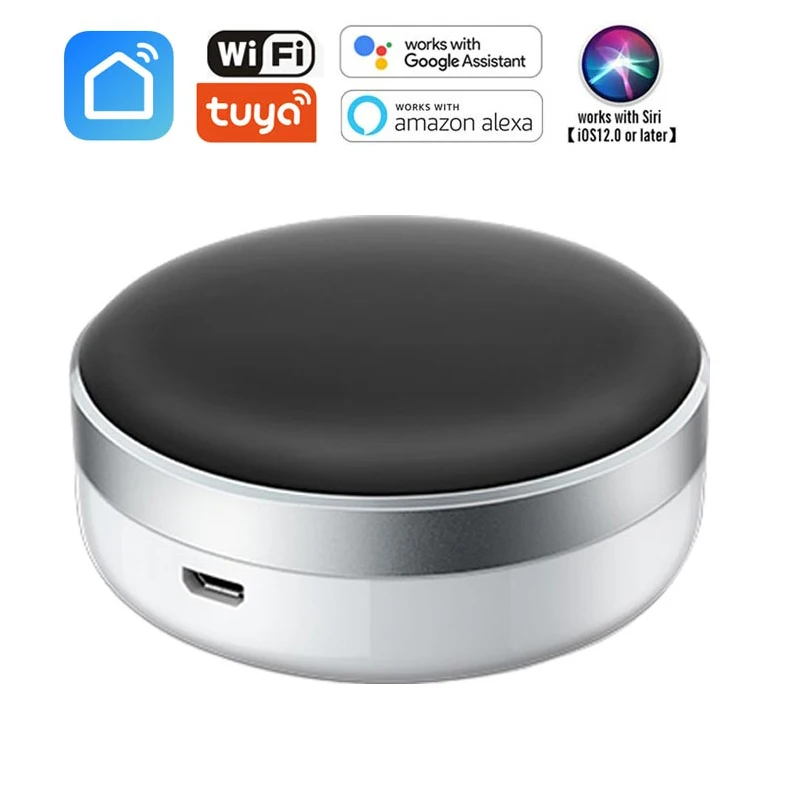 Universal Intelligent Smart Remote Controller WIFI+IR Switch For Air Condition TV Work With Google home Alexa Automation Home
Universal Intelligent Smart Remote Controller WIFI+IR Switch For Air Condition TV Work With Google home Alexa Automation Home