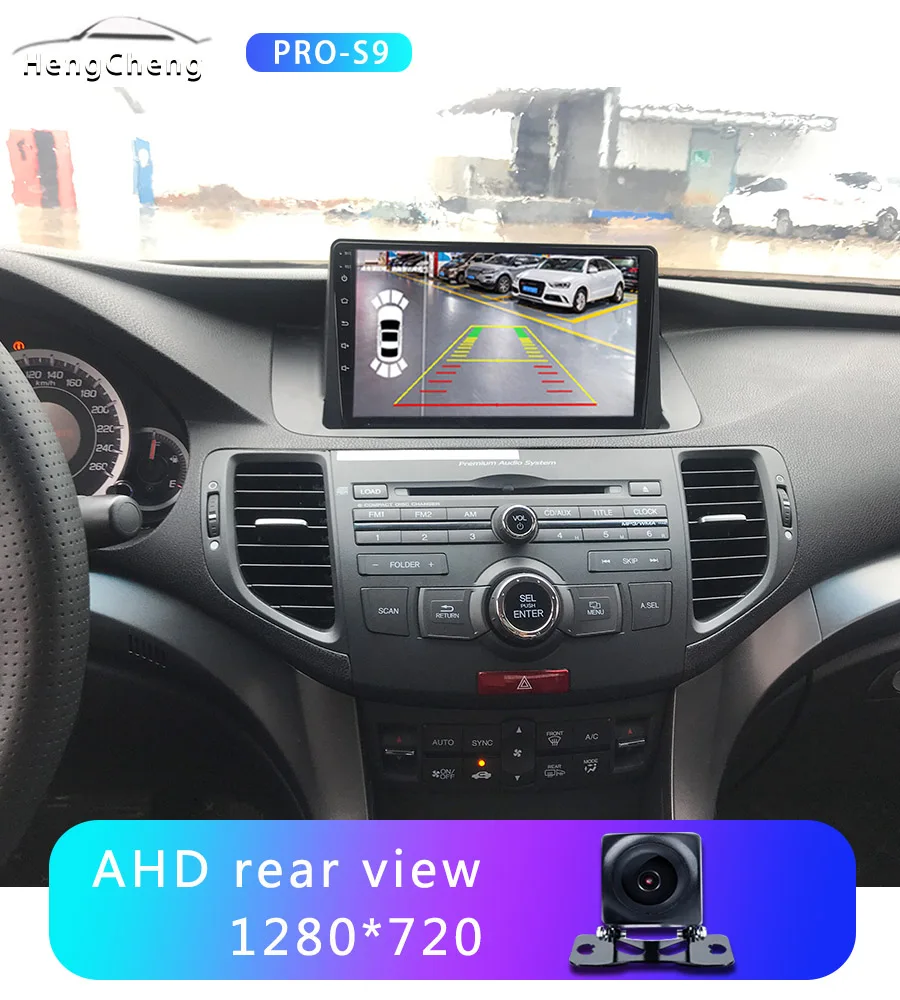 Для Honda Accord 8 Автомобильный мультимедийный плеер 09 13 GPS навигация Android 9 0