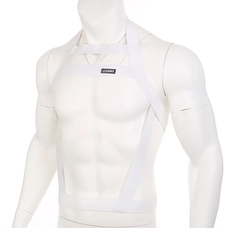 CLEVER-MENMODE Sexy Body Chest Lingerie Harness Bondage Elastic Belt Halter Neck Costume Straps Men Hombre Erotic Clothing Nightclub 16 CLEVER-MENMODE Sexy Body Chest Lingerie Harness Bondage Elastic Belt Halter Neck Costume Straps Men Hombre Erotic Clothing Nightclub -Zentai shop online Hc4d8504ce88b44d9b7ce830ef34f81e0e.jpg