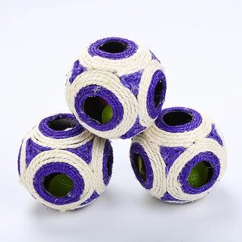 Cat Toy Natural Hollow out Type Sisal Six Holes Ball Molar Bite Pet Supplies
Cat Toy Natural Hollow out Type Sisal Six Holes Ball Molar Bite Pet Supplies
