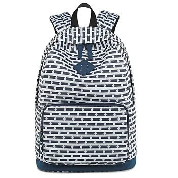 Retro Leisure Polka Dot Stripe Small Fresh Korean Backpack Fashion Waterproof Wearable Middle School Bag
Retro Leisure Polka Dot Stripe Small Fresh Korean Backpack Fashion Waterproof Wearable Middle School Bag