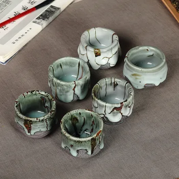 Tea Single Cup Handmade Agate Glaze Tea Cup Small Number Bowl Cup Master Cup Taiwan Tianmu Zhi Wild Burning Flow Glaze Cup
Tea Single Cup Handmade Agate Glaze Tea Cup Small Number Bowl Cup Master Cup Taiwan Tianmu Zhi Wild Burning Flow Glaze Cup