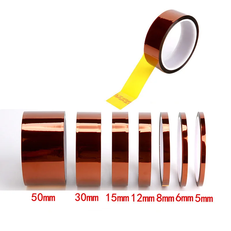 Heat Resistant High Temperature High insulation electronics industry welding Polyimide Kapton Tape Brown Battery insulation tape
Heat Resistant High Temperature High insulation electronics industry welding Polyimide Kapton Tape Brown Battery insulation tape