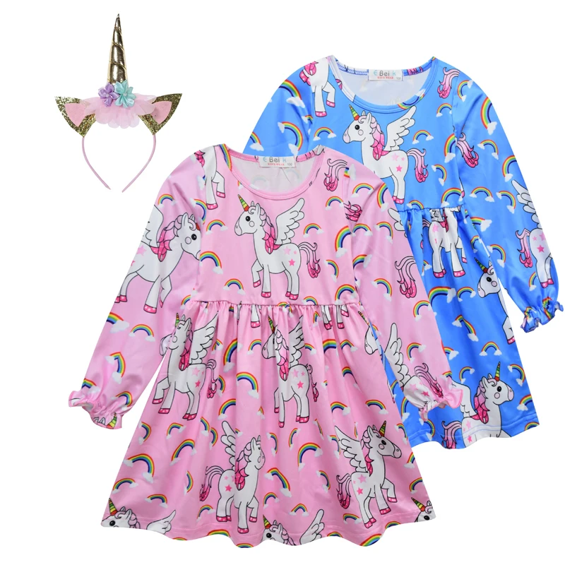 New Christmas Dress Winter Long Sleeve Nightdress Unicorn Princess Dresses for Kids Baby Girls Party Infant Girl Vestidos Autumn
New Christmas Dress Winter Long Sleeve Nightdress Unicorn Princess Dresses for Kids Baby Girls Party Infant Girl Vestidos Autumn