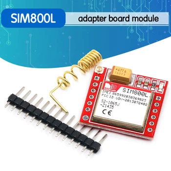 Smallest SIM800L GPRS GSM Module MicroSIM Card Core BOard Quad-band TTL Serial Port
Smallest SIM800L GPRS GSM Module MicroSIM Card Core BOard Quad-band TTL Serial Port
