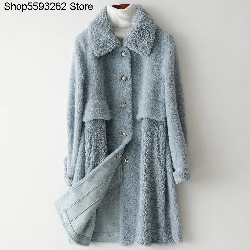 Sell Off No Supplement 2020 Haining Sheep Shearing Leisure Coat Wool Fur Coat Lady
Sell Off No Supplement 2020 Haining Sheep Shearing Leisure Coat Wool Fur Coat Lady