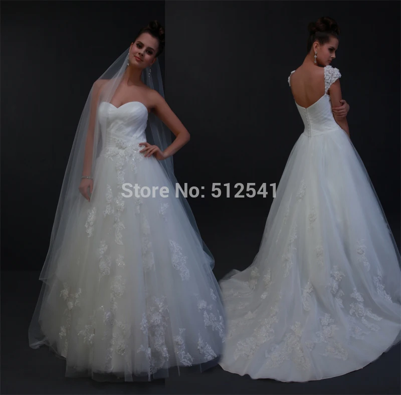 Remove vestido de noiva Cap sleeve Lace Wedding Dress A Line robe de mariee Sweetheart Applique Beads Sequin 2019 Bridal Gown
Remove vestido de noiva Cap sleeve Lace Wedding Dress A Line robe de mariee Sweetheart Applique Beads Sequin 2019 Bridal Gown