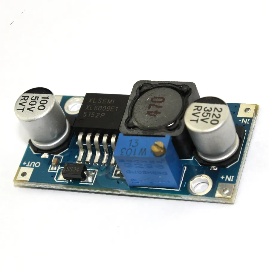 XL6009 DC-DC Booster Board Power Supply Voltage Regulators Module Adjustable LM2577 Step-Up Module DC DC Step Up Converter
XL6009 DC-DC Booster Board Power Supply Voltage Regulators Module Adjustable LM2577 Step-Up Module DC DC Step Up Converter