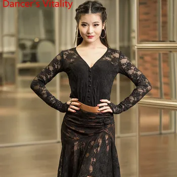 Latin Rumba Dance Practice Clothes Lace Top Slim Fit Fishtail Skirt Samba Tango Cha Cha Dancing Competition Performance Costume
Latin Rumba Dance Practice Clothes Lace Top Slim Fit Fishtail Skirt Samba Tango Cha Cha Dancing Competition Performance Costume