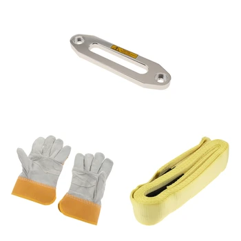 1 Pair Outdoor Thickening Gloves Anti Slip Gloves + 6m/19.69ft Synthetic Winch Broaden Cable + 6000lbs Winch Cable Fairlead
1 Pair Outdoor Thickening Gloves Anti Slip Gloves + 6m/19.69ft Synthetic Winch Broaden Cable + 6000lbs Winch Cable Fairlead