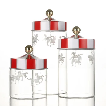 Carousel With Lids Food Storage Container Cereal Lemon Coffee Beans Snack Kitchen Storage Moisture Proof Transparent Glass Jar
Carousel With Lids Food Storage Container Cereal Lemon Coffee Beans Snack Kitchen Storage Moisture Proof Transparent Glass Jar