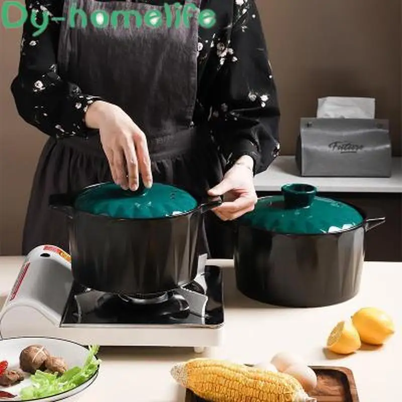 Multi-size Korean-style Glaze Ceramic Casserole Kitchen Household Open Flame Heat-resistant Round Soup Pot Stew Pot
Multi-size Korean-style Glaze Ceramic Casserole Kitchen Household Open Flame Heat-resistant Round Soup Pot Stew Pot