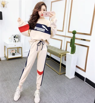 2 Piece Set Women Oversized Sweatshirt Set Autumn Sportwear Splicing Tracksuit Sweatpants Set Casual Female Suit Sweatshirts
2 Piece Set Women Oversized Sweatshirt Set Autumn Sportwear Splicing Tracksuit Sweatpants Set Casual Female Suit Sweatshirts