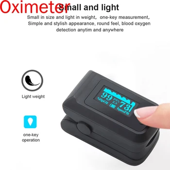 Mini Portable Finger Oximeter OLED Display Fingertip Oximeter Blood Oxygen Pulse Rate Monitor Portable Family Travel Oximeter
Mini Portable Finger Oximeter OLED Display Fingertip Oximeter Blood Oxygen Pulse Rate Monitor Portable Family Travel Oximeter