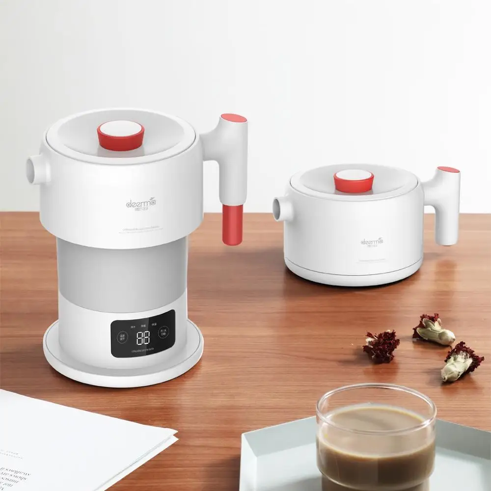 Xiaomi Deerma Folding Electric Kettle 0.6L Travel Portable Water Kettle Handheld Water Flask Pot Auto Power-Off Protection Pot
Xiaomi Deerma Folding Electric Kettle 0.6L Travel Portable Water Kettle Handheld Water Flask Pot Auto Power-Off Protection Pot