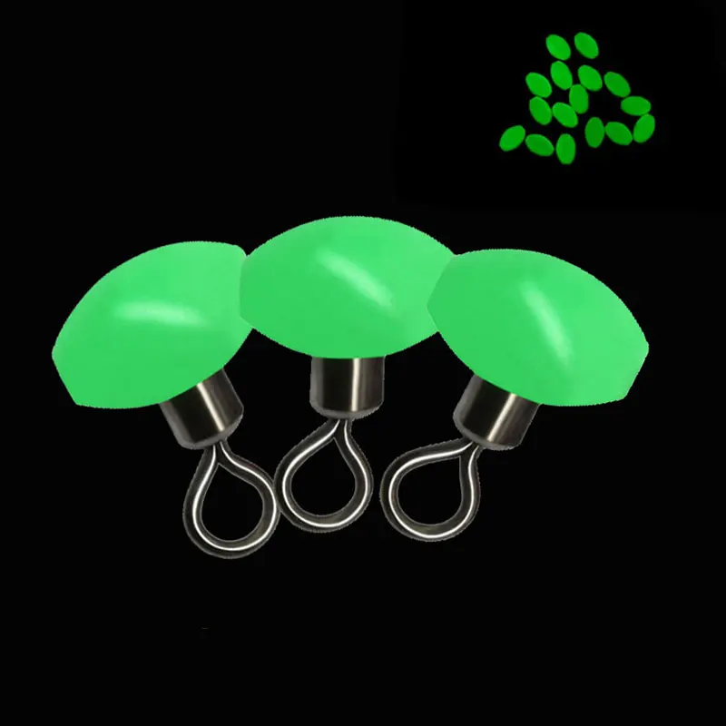 2019 New 20pcs Cross-Line Swivels With Luminous Green Bead T Shape Solid Ring Saltwater Fishing Rig Connector Accessories
2019 New 20pcs Cross-Line Swivels With Luminous Green Bead T Shape Solid Ring Saltwater Fishing Rig Connector Accessories