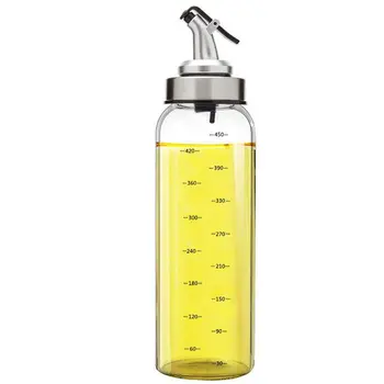 Olive Oil And Vinegar Dispenser With Drip-Free Spouts - Oil And Vinegar Bottle Dispenser With Degree Scale For Kitchen 500ML
Olive Oil And Vinegar Dispenser With Drip-Free Spouts - Oil And Vinegar Bottle Dispenser With Degree Scale For Kitchen 500ML