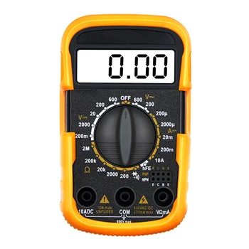 830D+ Electrical Current Voltage Measurement Portable 2Inch Mini Digital Multimeter with Battery Voltmeter Ammeter
830D+ Electrical Current Voltage Measurement Portable 2Inch Mini Digital Multimeter with Battery Voltmeter Ammeter