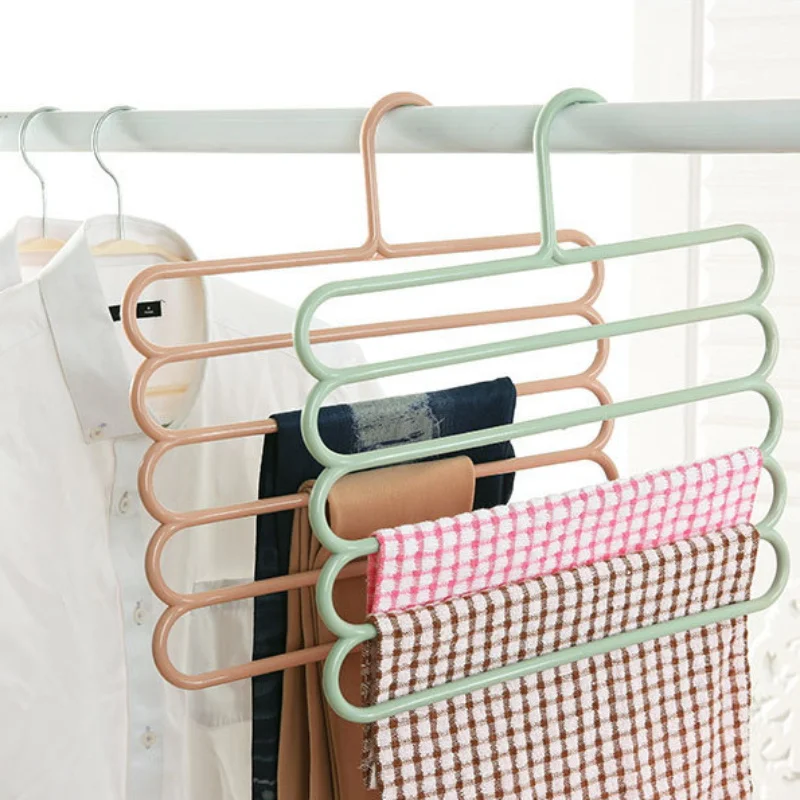 Pants Hanger Space Saving Multi Layer Storage Closet Rack Hanger Belt Scarf Trousers Tie Hangers Holders Non-slip Magic Hanger
Pants Hanger Space Saving Multi Layer Storage Closet Rack Hanger Belt Scarf Trousers Tie Hangers Holders Non-slip Magic Hanger