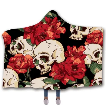 Wearable Blanket Skull Collection Gothic Blanket for Adults Microfiber Black Floral Plush Throw Blanket on Sofa
Wearable Blanket Skull Collection Gothic Blanket for Adults Microfiber Black Floral Plush Throw Blanket on Sofa