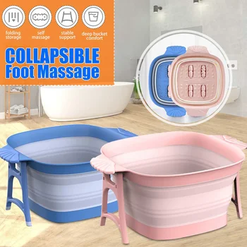 Foldable Footbath Plain Foaming Massage Bucket Plastic Foot Bath Basin High Strength Household Footbath Fording Barrel Relax
Foldable Footbath Plain Foaming Massage Bucket Plastic Foot Bath Basin High Strength Household Footbath Fording Barrel Relax