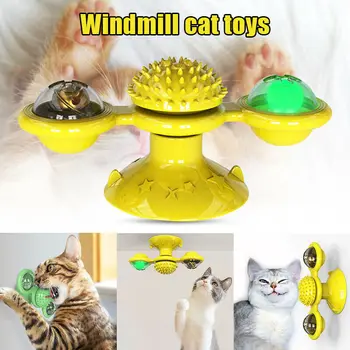 New cat toy Turntable Teasing Interactive cat toys interactive with Catnip Cat Scratching Tickle Pet ball toys Cat Supplies
New cat toy Turntable Teasing Interactive cat toys interactive with Catnip Cat Scratching Tickle Pet ball toys Cat Supplies