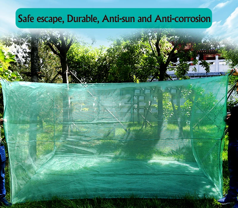 Generic Fish Net Cage Netting Fish Breeding Cage No Cover Crayfish Network Stake Net Pond Fish