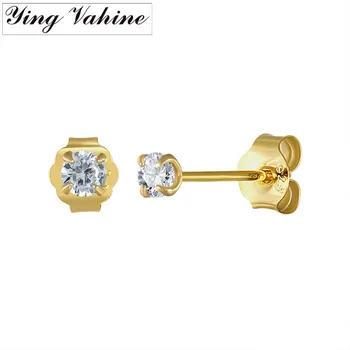 ying Vahine 100% 925 Sterling Silver Simple Small Zircon Stud Earrings for Women 
ying Vahine 100% 925 Sterling Silver Simple Small Zircon Stud Earrings for Women