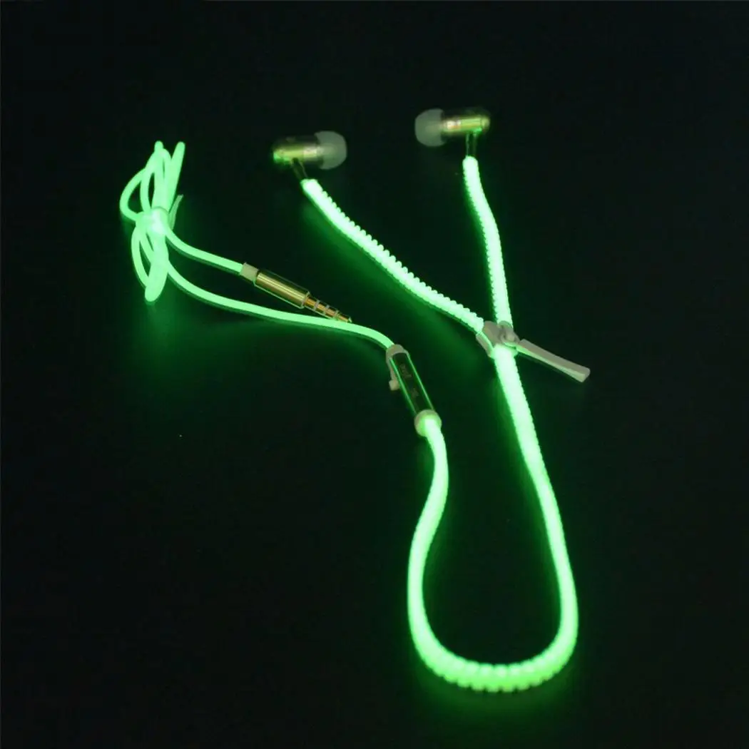 Creative Luminous Zipper Wired Earphone Subwoofer In-Ear Wired Earphone Noise Cancellation HD Call Music Wire Control Headset
Creative Luminous Zipper Wired Earphone Subwoofer In-Ear Wired Earphone Noise Cancellation HD Call Music Wire Control Headset