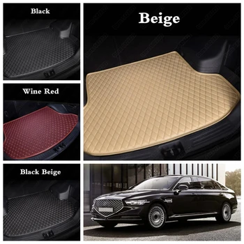Car Boot Liners for Hyundai Tucson IX25 I30 IX35 I40 Kona Azera Elantra Sonata Equus Genesis Santa Fe Car Cargo Liners Floor Mat
