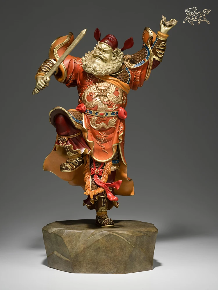 Chinese Copper Crafts Zhong Kui Buddha Statue FengShui Ornaments Home Warding Off Evil Spirits Decoration
Chinese Copper Crafts Zhong Kui Buddha Statue FengShui Ornaments Home Warding Off Evil Spirits Decoration