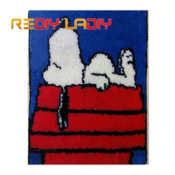 Latch Hook Kits Make Your Own Rug White Dog Crocheting Cushion Mat DIY Carpet Rug Set Acrylic Yarn Printed Canvas Arts & Crafts
Latch Hook Kits Make Your Own Rug White Dog Crocheting Cushion Mat DIY Carpet Rug Set Acrylic Yarn Printed Canvas Arts & Crafts