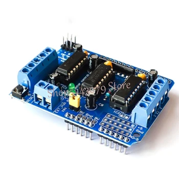 L293D motor control shield motor drive expansion board For Arduino motor shield 
L293D motor control shield motor drive expansion board For Arduino motor shield