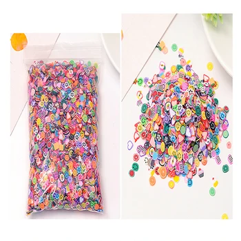 1000 pcs/ bag 3D Polymer Clay Tiny Fruit slices Wheel Nail Art DIY Designs Colorful Nail Sparkl Lovely Nail Art Decorations
1000 pcs/ bag 3D Polymer Clay Tiny Fruit slices Wheel Nail Art DIY Designs Colorful Nail Sparkl Lovely Nail Art Decorations