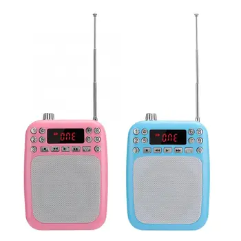 M301 Portable FM Radio Recording Speaker Multifunction Voice Amplifier Microphone Loudspeaker Megaphone with Belt
M301 Portable FM Radio Recording Speaker Multifunction Voice Amplifier Microphone Loudspeaker Megaphone with Belt