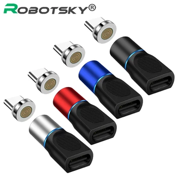 New Type C Magnetic Adapter 3A Fast Charging Type C Female to Male Converter For Android Type C Transfer Micro USB Connector
New Type C Magnetic Adapter 3A Fast Charging Type C Female to Male Converter For Android Type C Transfer Micro USB Connector