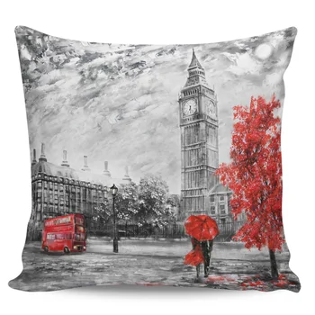 London Red Umbrella Bus Tree Oil Painting Home Pillow Cases Living Room Sofa Chair Pillowcases Home Decor Square Cushion Covers
London Red Umbrella Bus Tree Oil Painting Home Pillow Cases Living Room Sofa Chair Pillowcases Home Decor Square Cushion Covers