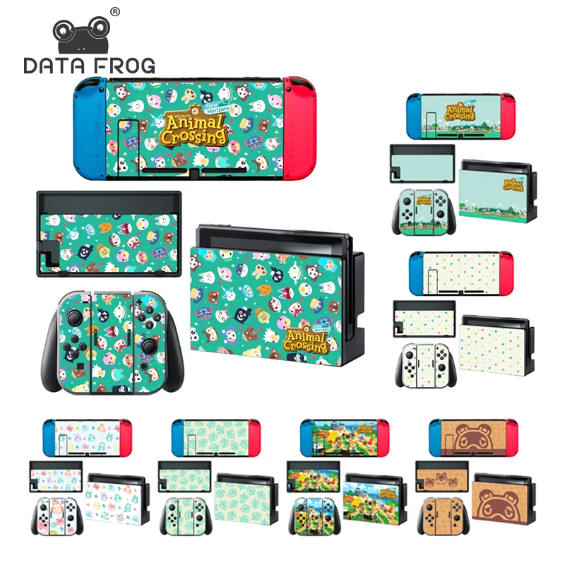 DATA FROG Full Wrap Protective Stickers For Nintendo Switch Animal Crossing Decal Protector Cover Skin Stickers For NS Console
DATA FROG Full Wrap Protective Stickers For Nintendo Switch Animal Crossing Decal Protector Cover Skin Stickers For NS Console
