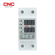 CNC YC6VA 230V Dual LED Display Din Rail Adjustable Over Under Voltage Current Protective Device Protector Relay
CNC YC6VA 230V Dual LED Display Din Rail Adjustable Over Under Voltage Current Protective Device Protector Relay