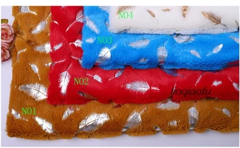 Full polyester bronzing PV velvet fabric Faux plush clothing home textile fabric Clothing fabric
Full polyester bronzing PV velvet fabric Faux plush clothing home textile fabric Clothing fabric