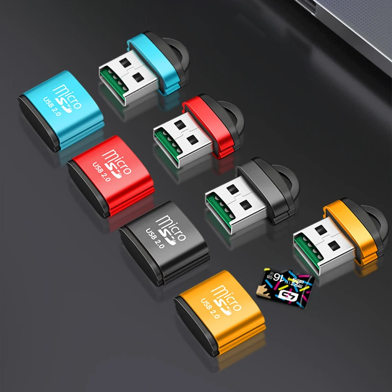 Устройство для чтения карт памяти Mini USB Micro SD TF 1 шт. 2 0 устройство высокоскоростной